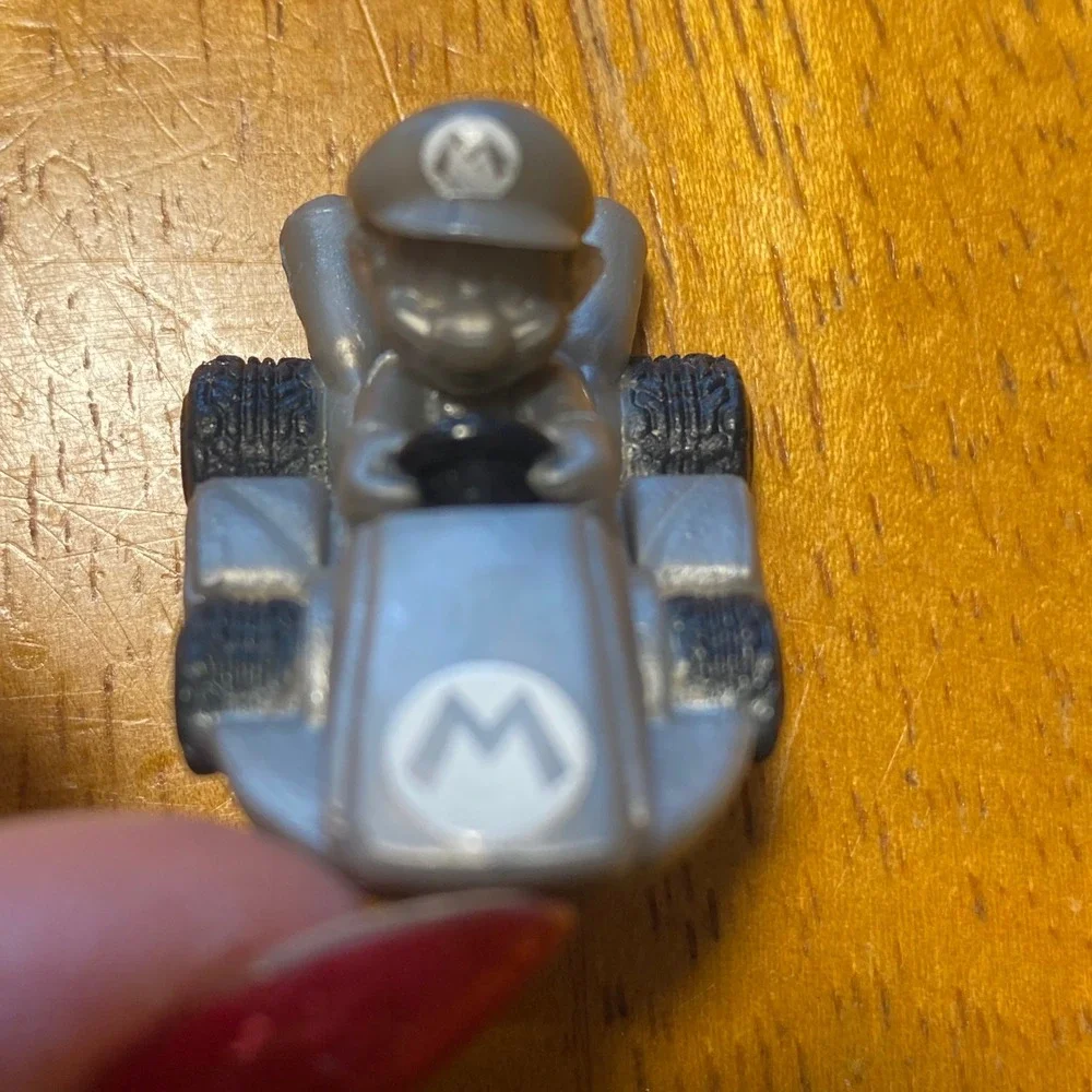 3 Nintendo Mario Kart Toy Figures Gamer TokensMini Kart Racers Yoshi Donkey Kong